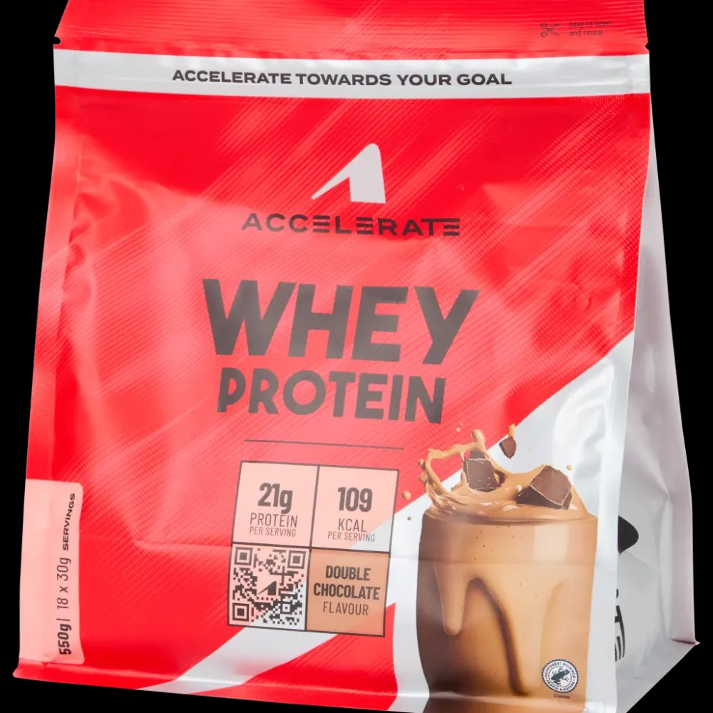 Gezondheid* Accelerate whey proteïnepoeder Double Chocolate | Action NL