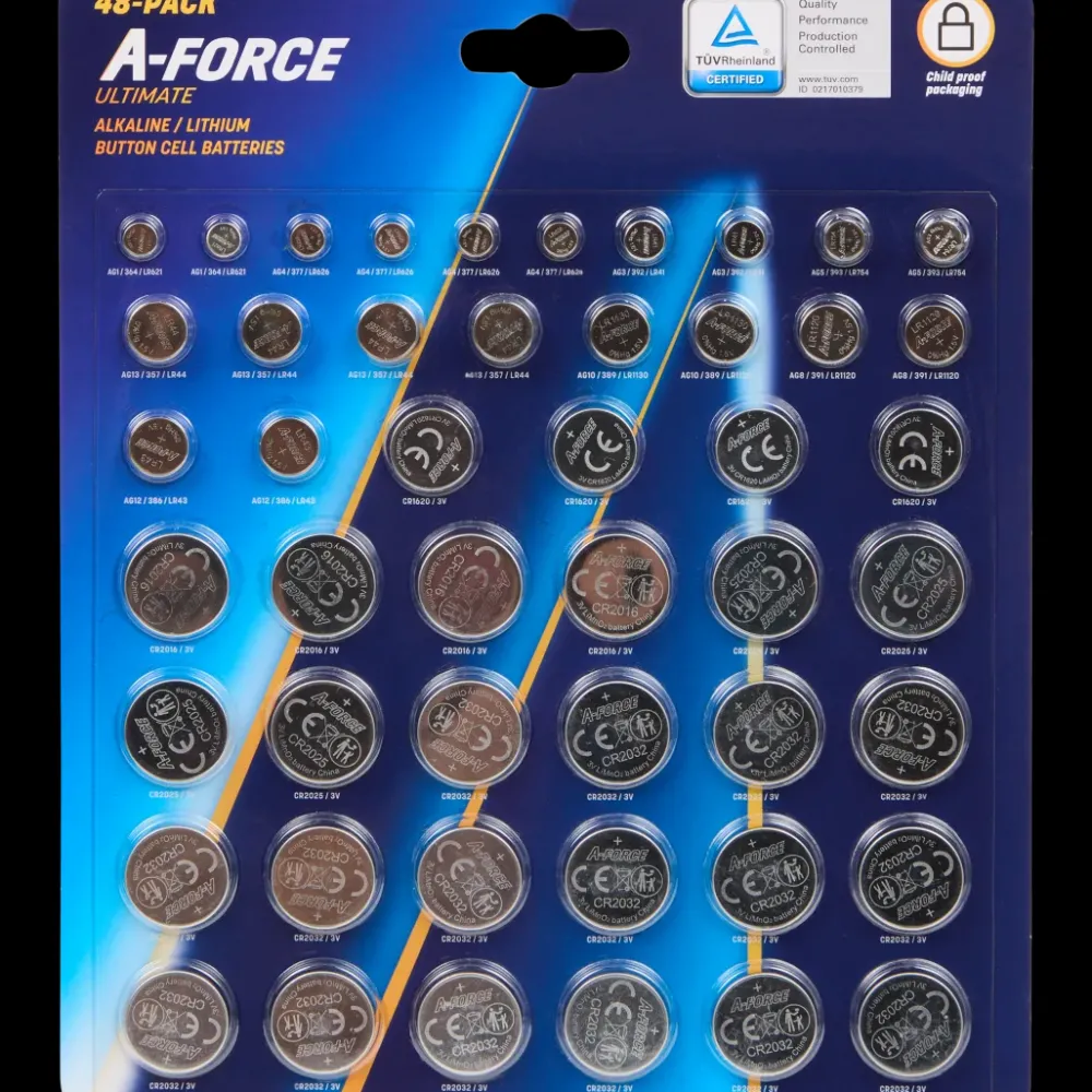 Batterijen*A-Force knoopcelbatterijen 1 Stuks | Action NL