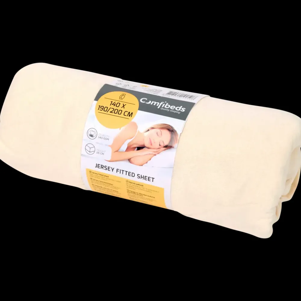 Beddengoed*Comfibeds jersey hoeslaken 140 x 200 cm | Action NL