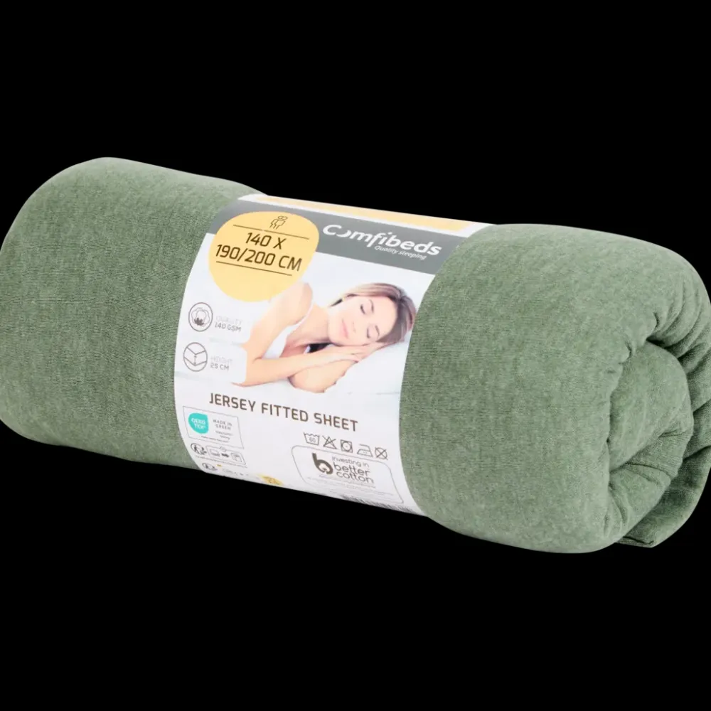 Beddengoed*Comfibeds jersey hoeslaken 200 x 140 cm | Action NL