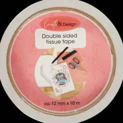 Knutselen* Craft & Design dubbelzijdig tissuetape | Action NL