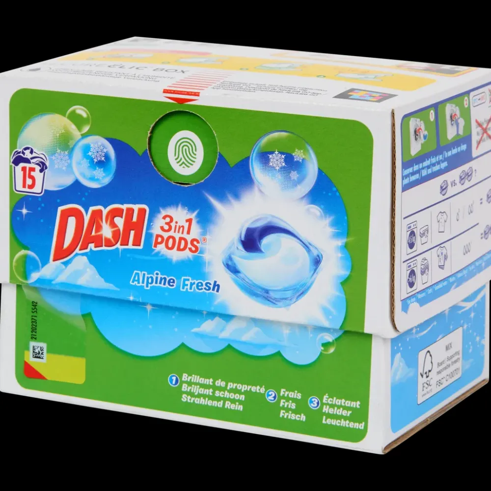 Afwas- & Wasmiddelen*Dash 3-in-1 pods Alpine Fresh | Action NL