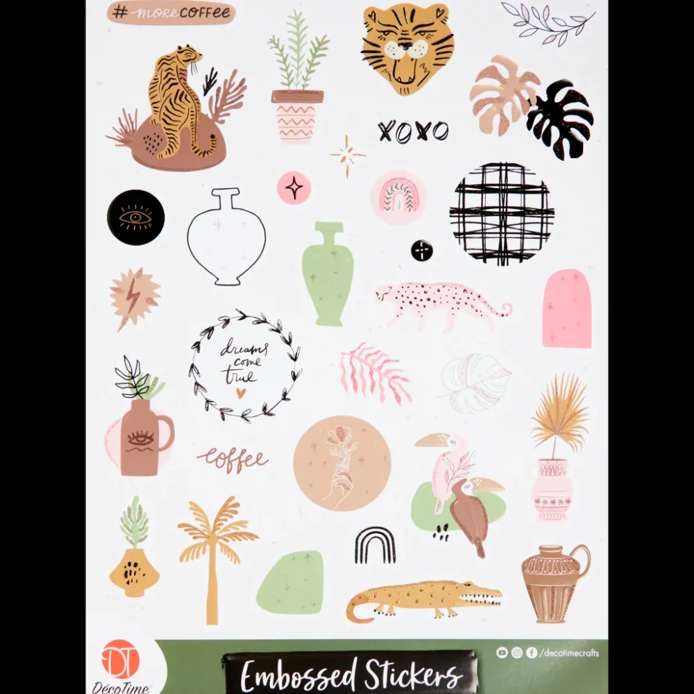 Knutselen* DécoTime stickervellen | Action NL