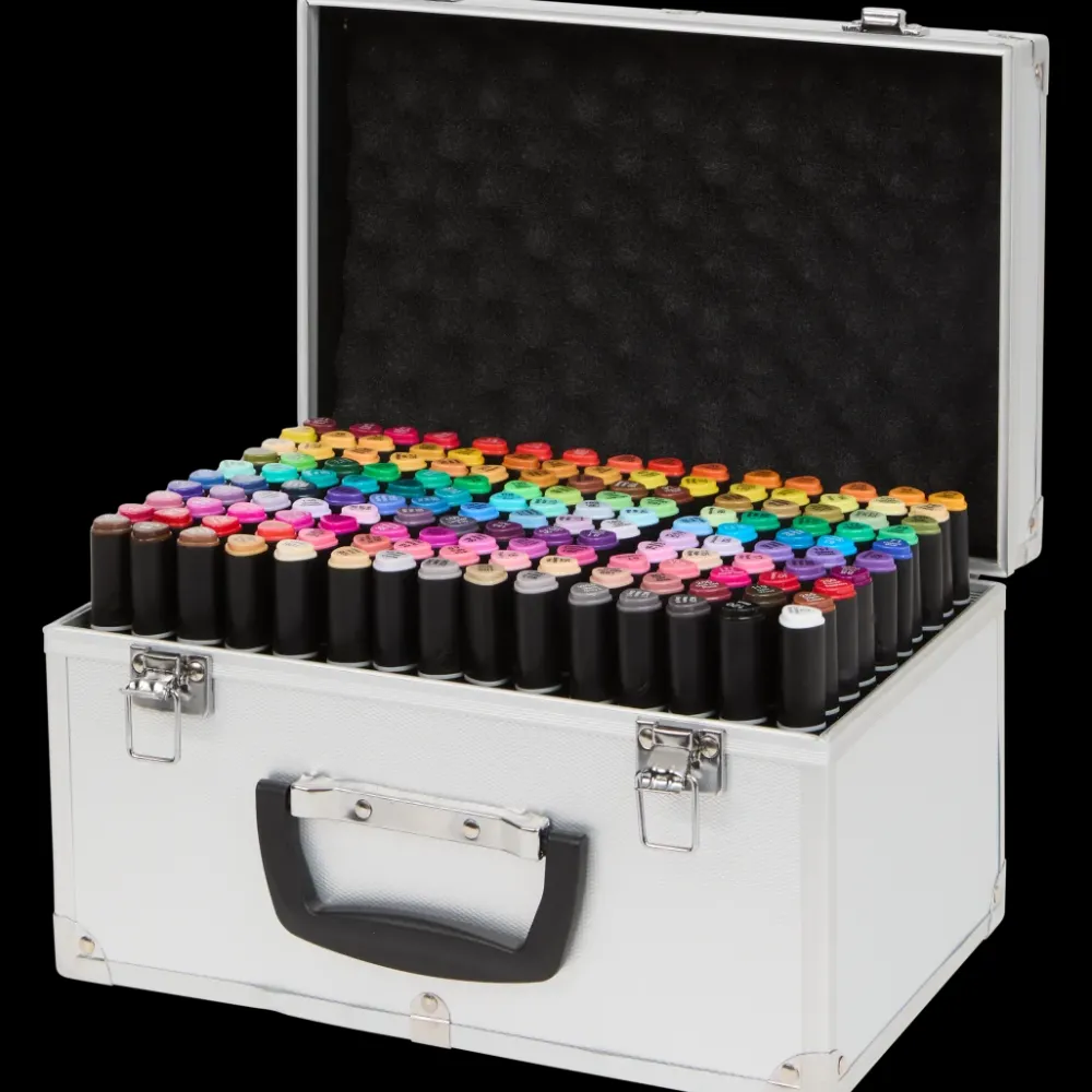 Kleuren & Tekenen* DécoTime twinmarkers in koffer | Action NL