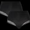 Ondergoed*Dolce Bella kanten midi-slips Vrouw 2 Stuks | Action NL