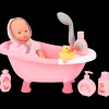 Knuffels & Poppen* Dolly Star babypop met bad en douche | Action NL