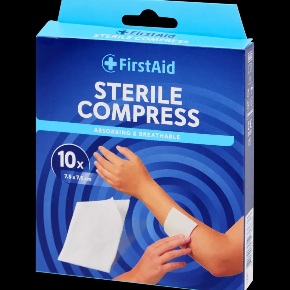 Gezondheid* First Aid steriel kompres | Action NL