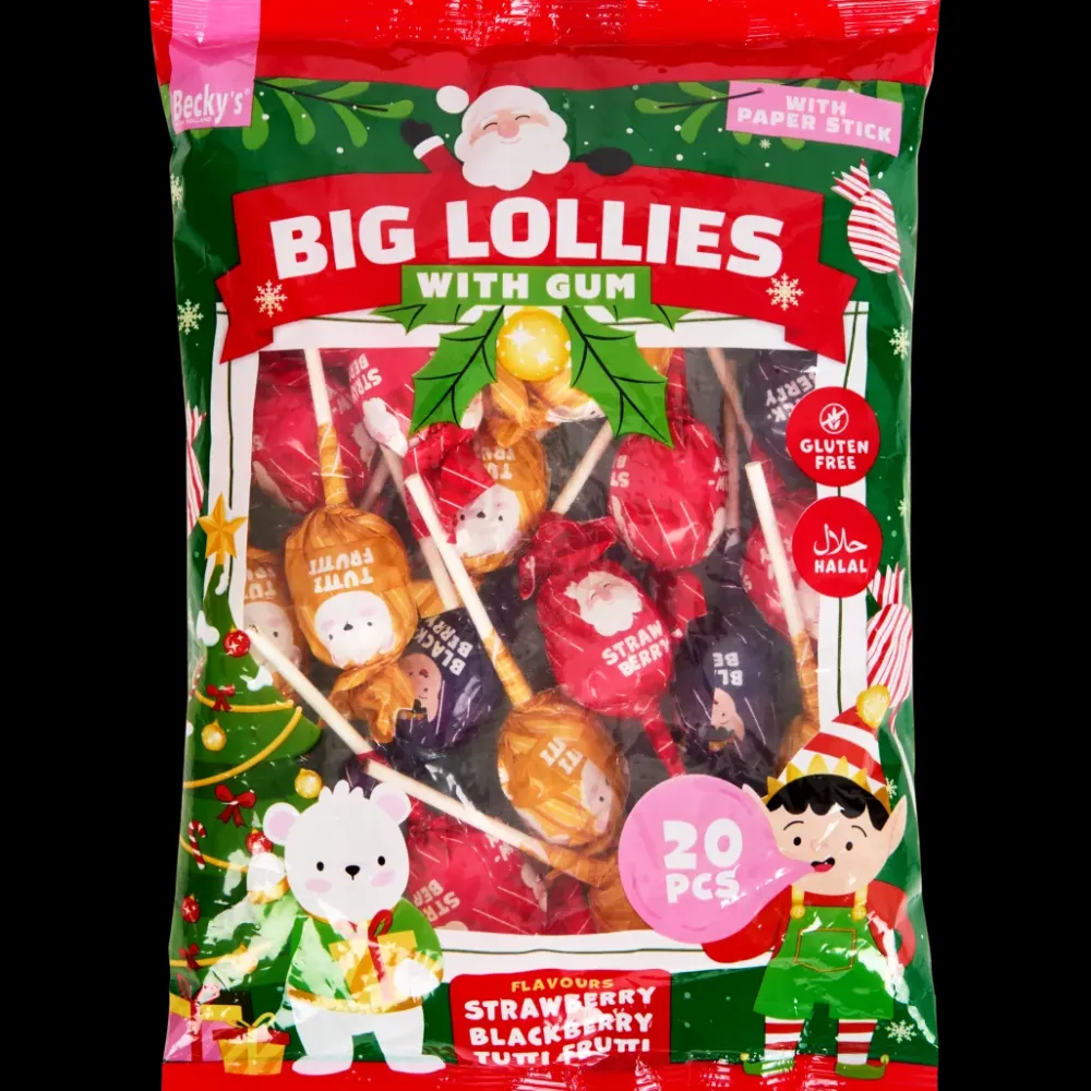 Drop & Snoep* Fundiez kerstlolly's met kauwgom | Action NL