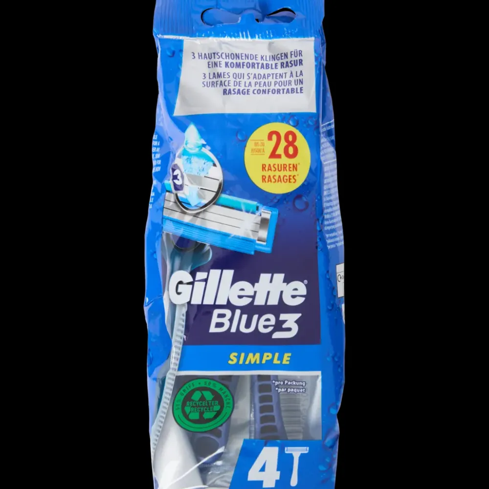 Ontharen & Scheren* Gillette Blue3 scheermesjes Simple | Action NL
