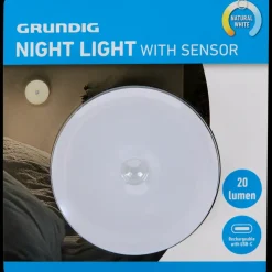 Verlichting*Grundig nachtlampje met sensor 20 lm | Action NL