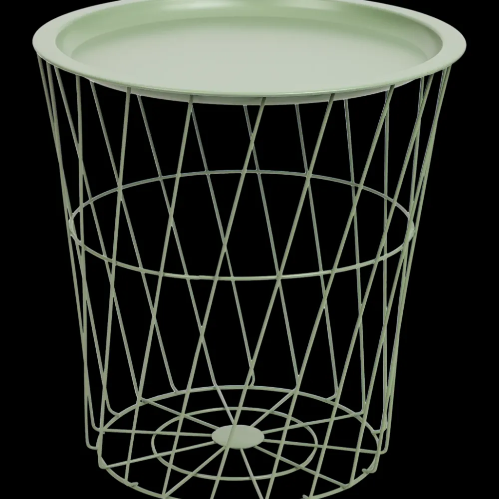 Woonaccessoires* 2-in-1 bijzettafel en draadmand | Action NL