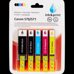 Inktcartridges* Ink & Print inktcartridges Canon 570/571 | Action NL