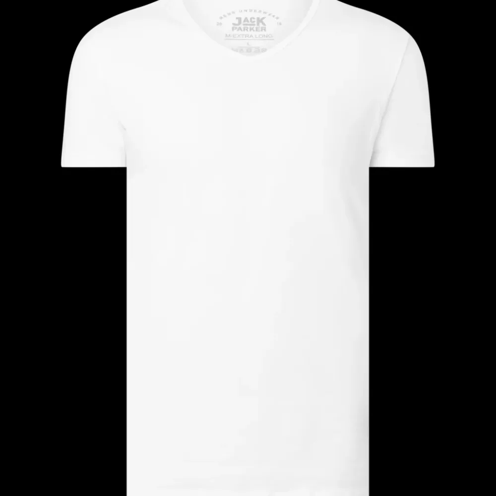 Kleding*Jack Parker T-shirt Wit Man | Action NL