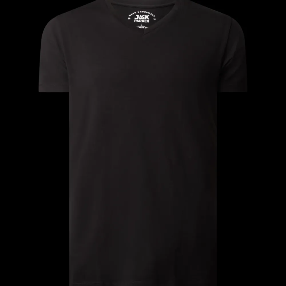 Kleding*Jack Parker T-shirt Zwart Man | Action NL