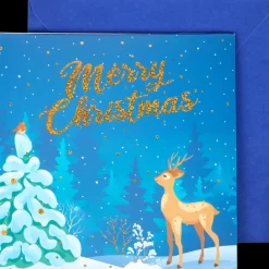 Kaarten* Kerstkaart met muziek en licht | Action NL