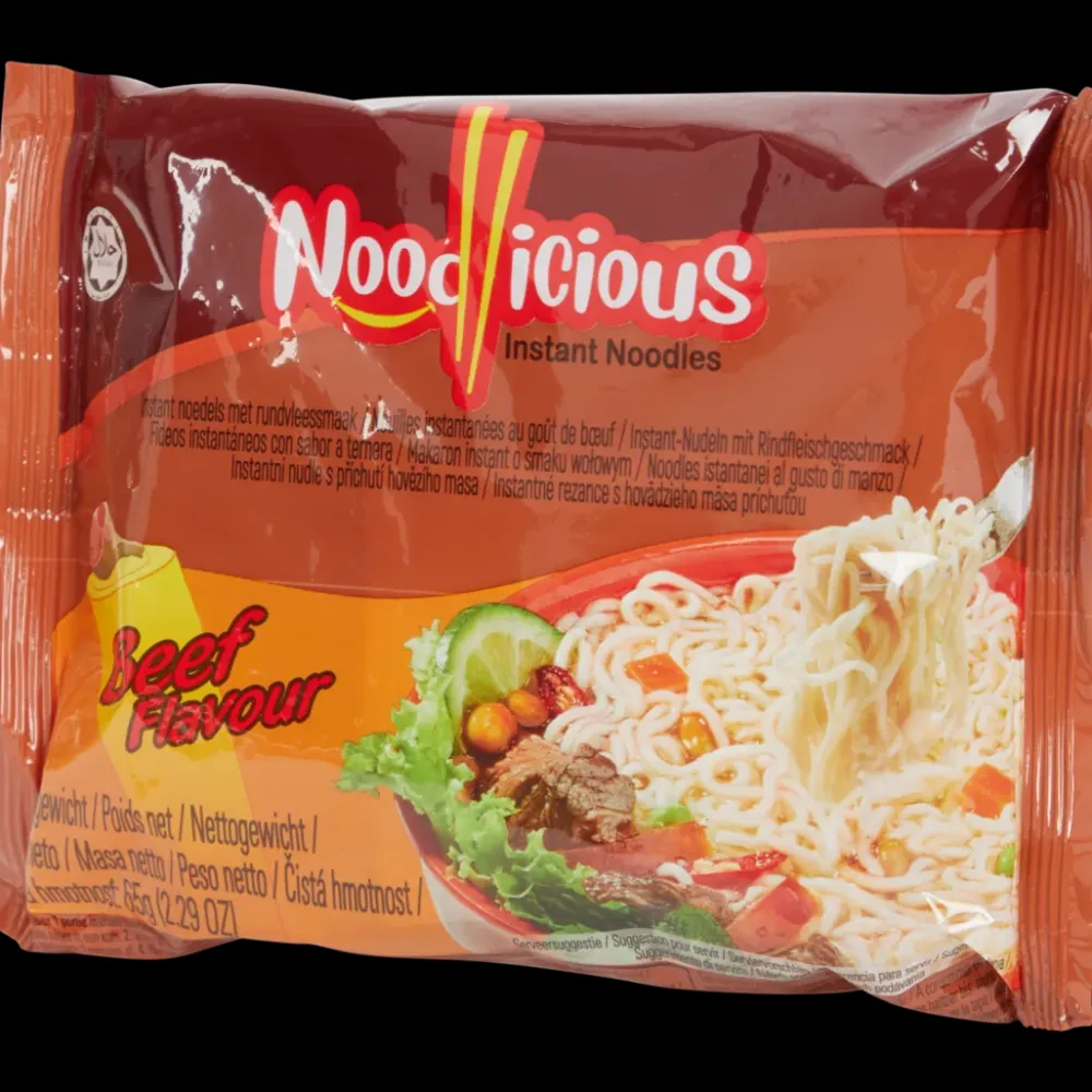 Voeding* Noodlicious instant noedels Beef | Action NL