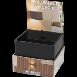 Lampen* Oplaadbare led-wandlamp Kunststof | Action NL