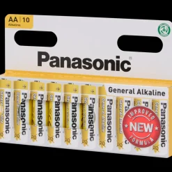 Batterijen*Panasonic batterijen AA 10 Stuks | Action NL