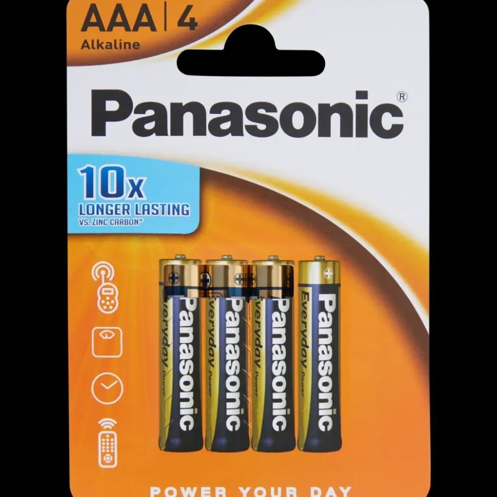 Batterijen*Panasonic batterijen AAA 4 Stuks | Action NL