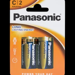 Batterijen*Panasonic batterijen C 2 Stuks | Action NL