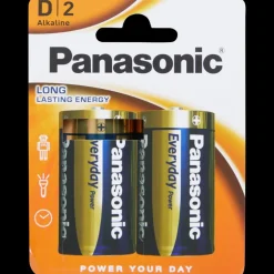 Batterijen*Panasonic batterijen D 2 Stuks | Action NL