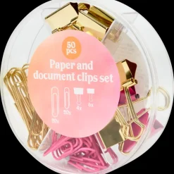 Bureau Accessoires* Pastel papier- en documentklemmen | Action NL