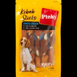 Dierenvoeding|Hond* Pinky honden-kebabsticks | Action NL
