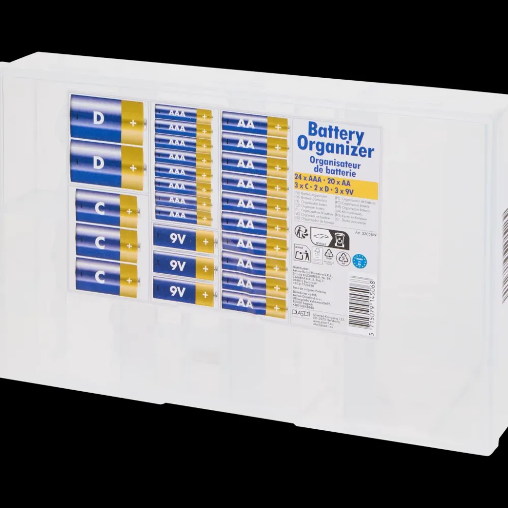 Woonaccessoires* Plast1 batterijen-opbergdoos | Action NL