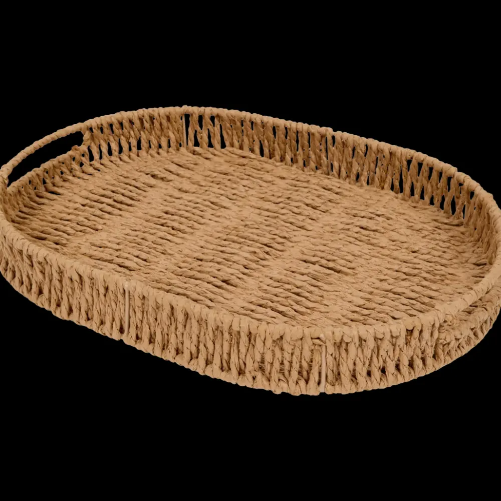 Dienbladen* Seasons & Style ovale dienblad Bruin Ovaal | Action NL