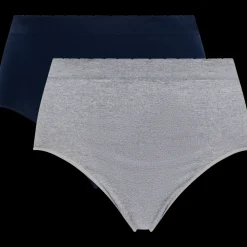 Ondergoed*Sensabelle seamless highwaist slips Vrouw 2 Stuks | Action NL