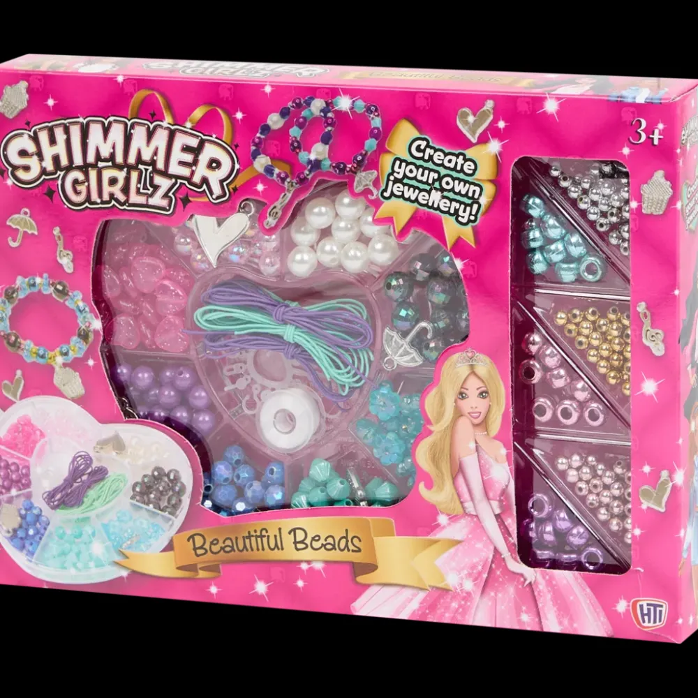 Knutselen|Kinderknutselen* Shimmer Girlz maak je eigen sieraden | Action NL