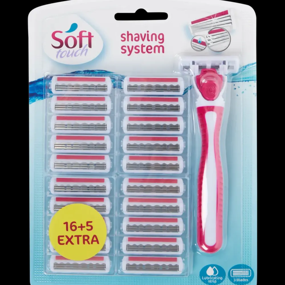 Ontharen & Scheren*Soft Touch scheermes met extra mesjes | Action NL