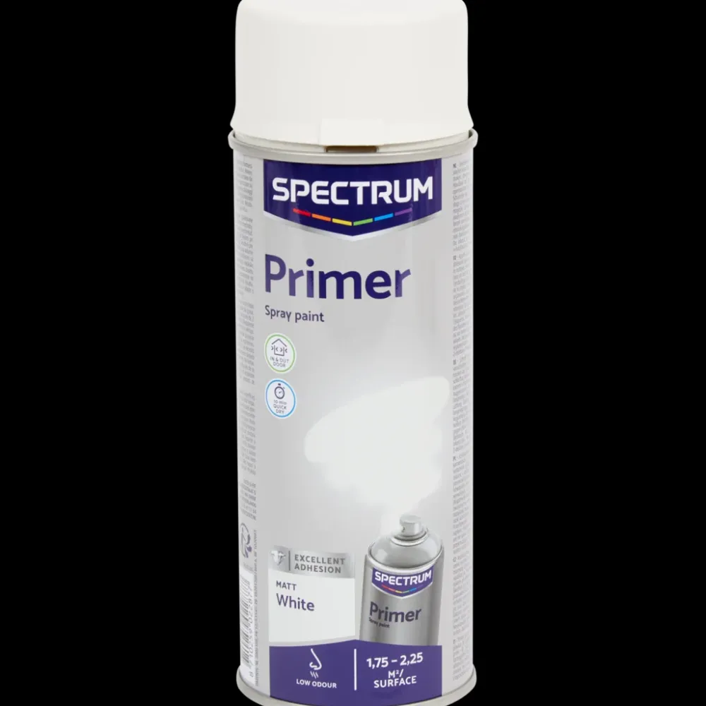 Verf*Spectrum primer spuitverf mat wit Wit 400 ml | Action NL